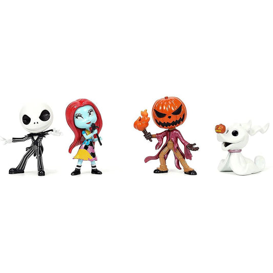 Jada Toys Nightmare Before Christmas 2.5-in Figure Set Halloween Decor