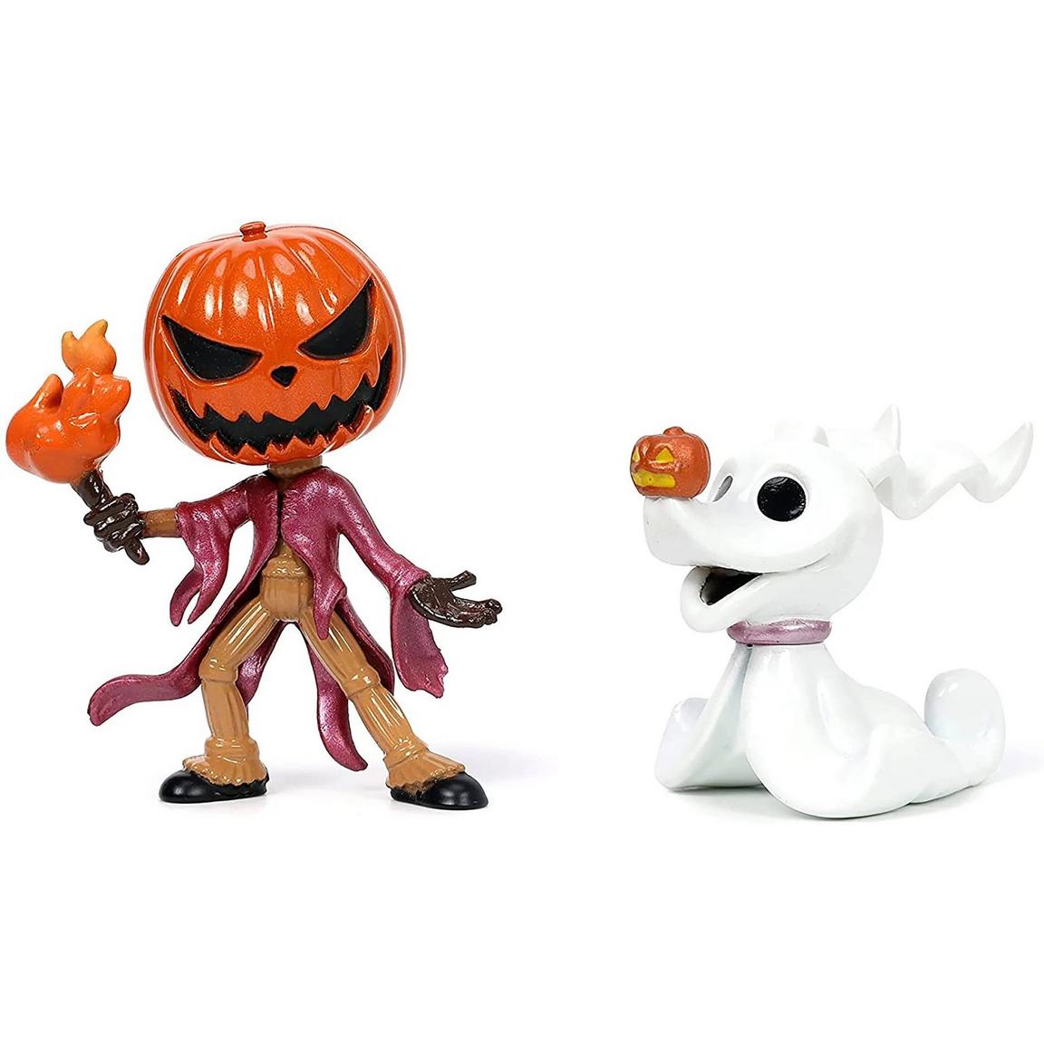 Jada Toys Nightmare Before Christmas 2.5-in Figure Set Halloween Decor