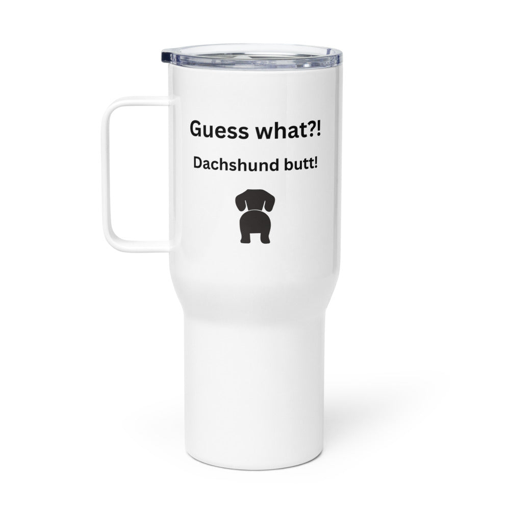 Adorable Dachshund Butt Coffee Mug - A Playful Delight for Dog Lovers!