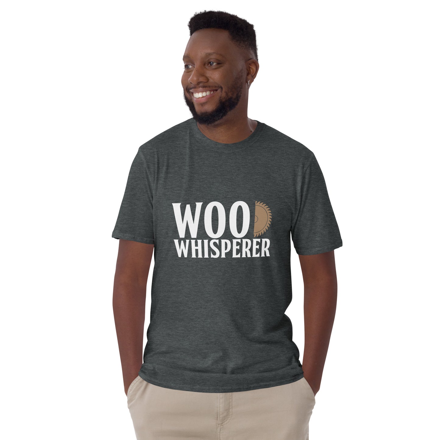 Wood Whisperer Woodworker Carpenter Novelty Funny Short-Sleeve Unisex T-Shirt