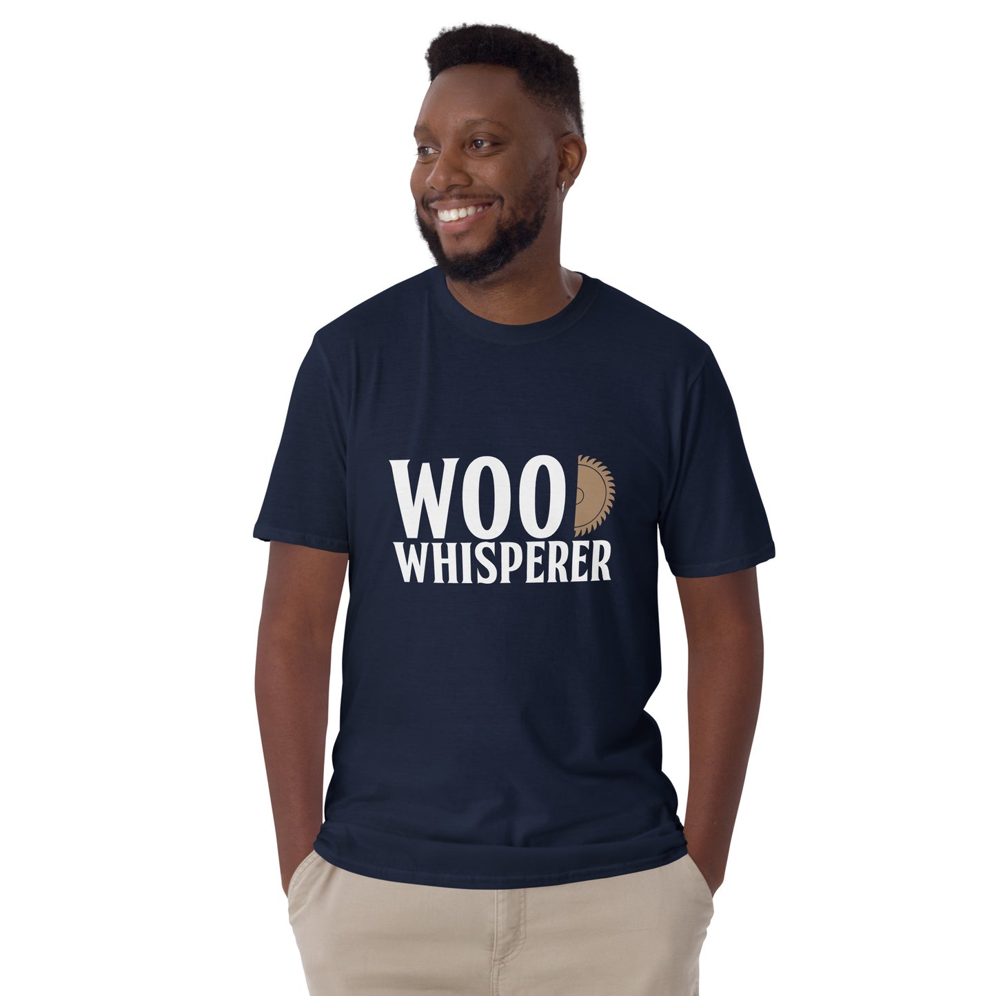 Wood Whisperer Woodworker Carpenter Novelty Funny Short-Sleeve Unisex T-Shirt