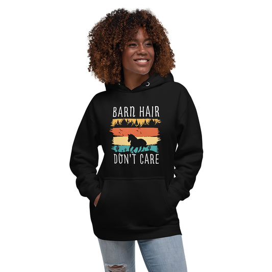 Barn Hair Don't Care Vintage Unisex Hoodie