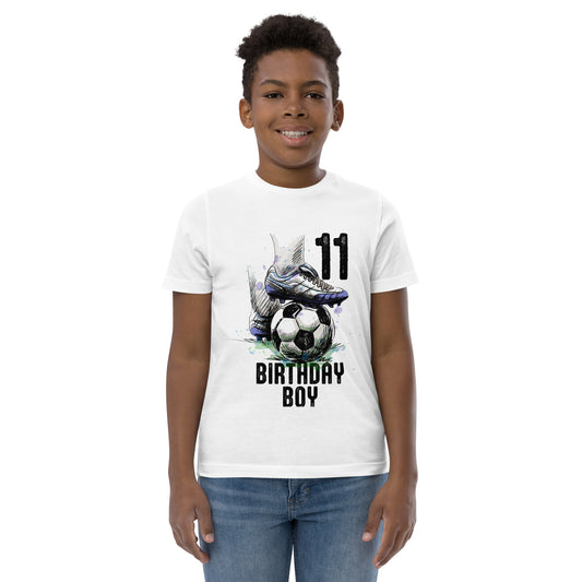 11 Year Old Soccer Player Vintage 11th Bday Boy